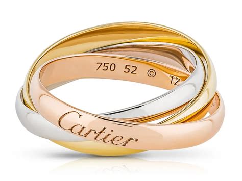 prix bague cartier 3 anneaux|bague de trinity cartier.